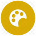 Plate Paint Brush Icon