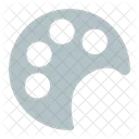 Plate Color Paint Icon