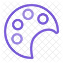 Color Plate Paint Icon