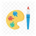 Color Palette Art Icon