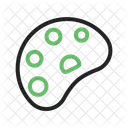 Color Palette Plate Icon