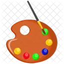 Art Color Plate Icon