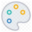 Color Paint Plate Icon