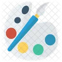 Color Plate Paint Icon