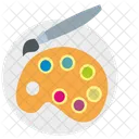 Art Palette Draw Icon
