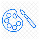 Color Plate Education Icon