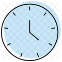 Color del reloj  Icono