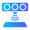 Color Sensor Electronics Device Icon