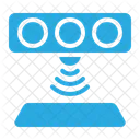 Color Sensor Electronics Device Icon