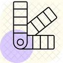 Color Swatches Minimal Outline Icon