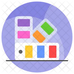 Color swatches  Icon