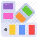 Color Swatches Palette 아이콘