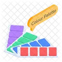 Color Swatches Paint Swatches Paint Palette 아이콘