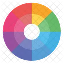 Color Wheel Graphic Design Graphic Editor Icon