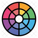 Color Wheel Graphic Design Graphic Editor Icon