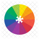 Color Wheel Color Design Icône