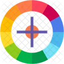 Color Wheel Color Picker Edit Tools Icon