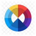 Color Wheel Frame  Icon