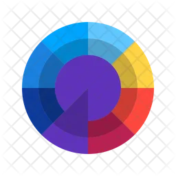 Color Wheel Frame  Icon