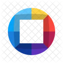 Color Wheel Frame Icon