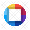 Color Wheel Frame  Icon