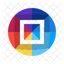 Color Wheel Frame Icon