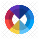 Color Wheel Frame  Icon