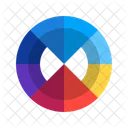 Color Wheel Frame  Icon