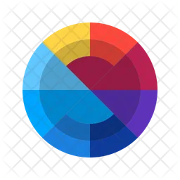 Color Wheel Frame  Icon