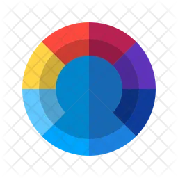 Color Wheel Frame  Icon