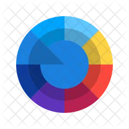 Color Wheel Frame  Icon