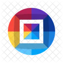 Color Wheel Frame Icon