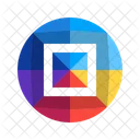 Color Wheel Frame Icon