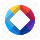 Color Wheel Frame  Icon