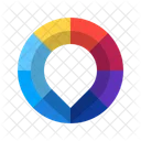 Color Wheel Frame  Icon