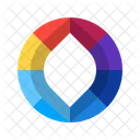 Color Wheel Frame  Icon