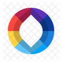 Color Wheel Frame  Icon