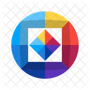 Color Wheel Frame Icon