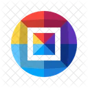 Color Wheel Frame Icon