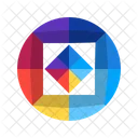 Color Wheel Frame Icon