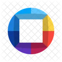 Color Wheel Frame Icon