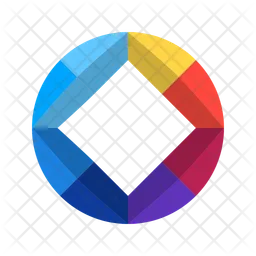 Color Wheel Frame  Icon