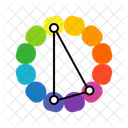 Split Complementary Icon