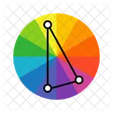 Split Complementary Icon