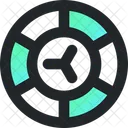 Color Wheel Vector Color Icon
