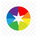 Color Wheel Color Design Icon