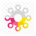 Color Wheels Shaped Color Circles Icon