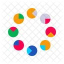 Color Wheels Shaped Color Circles Icon