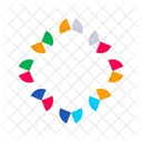 Color Wheels Shaped Color Circles Icon