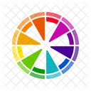 Color Wheels Icon